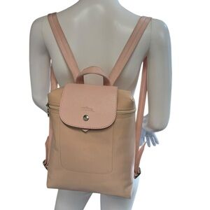 Longchamp Le Pliage Pink Backpack